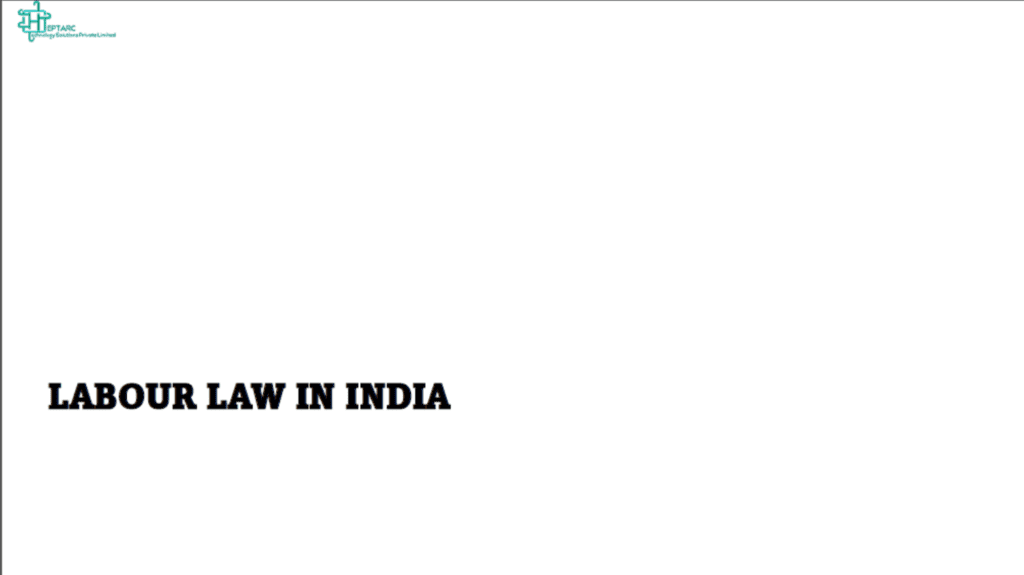 Labour law in India