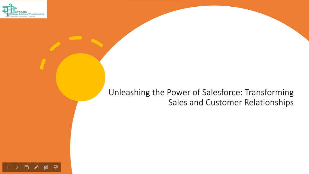 Salesforce: Sales and Customer Relationships